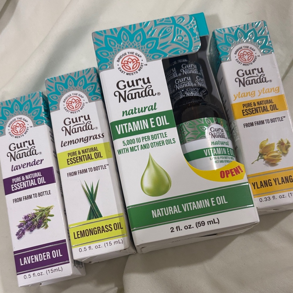 Natural Vitamin E Oil with Lavender and Lemongrass